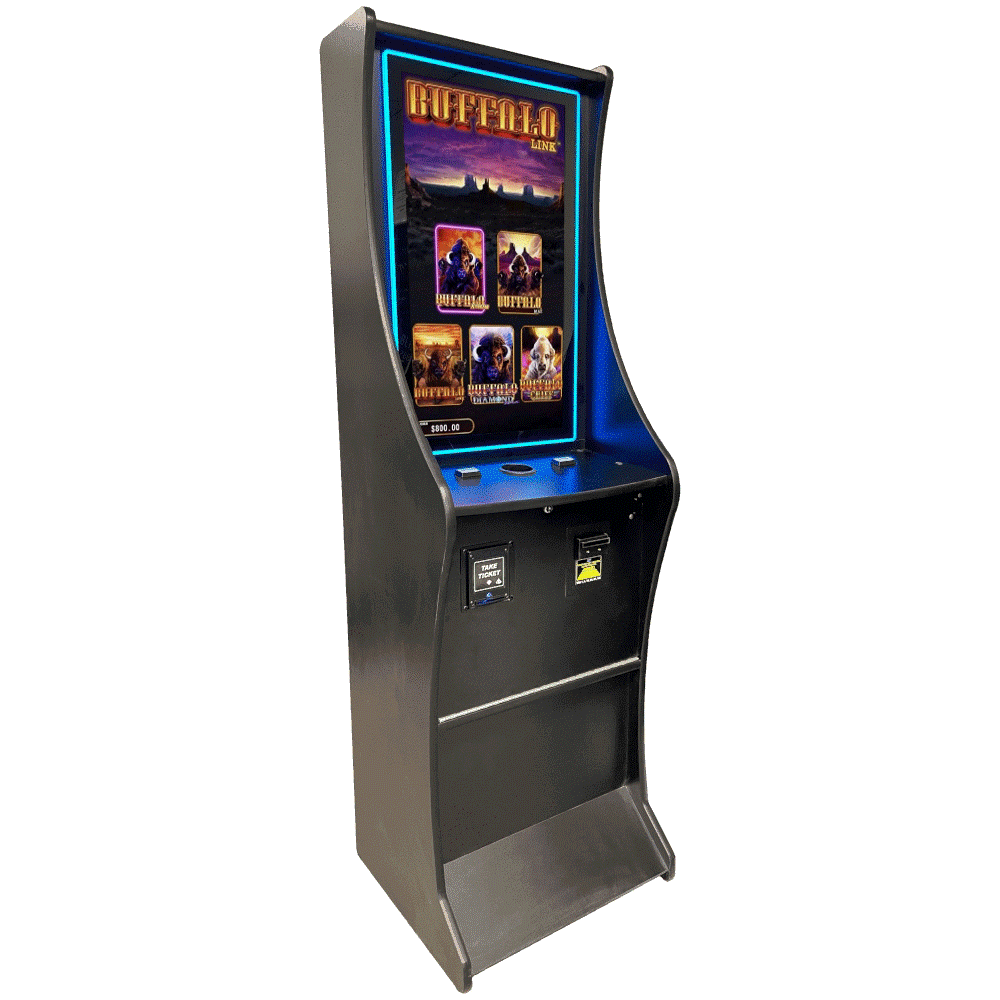 Buffalo Link 5 Games in 1 - (Buffalo Diamond, Buffalo Chief, Buffalo Link, Buffalo Xtreme, Buffalo Max)  Casino Machine (32 Inch LCD Screen)